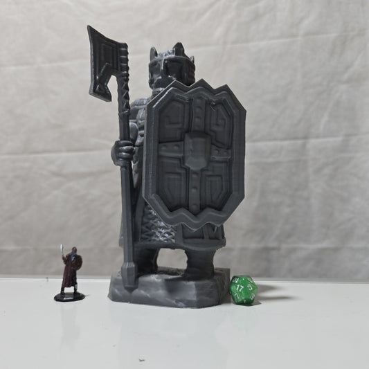 Dwarf Guardian – 28mm Monument Statue