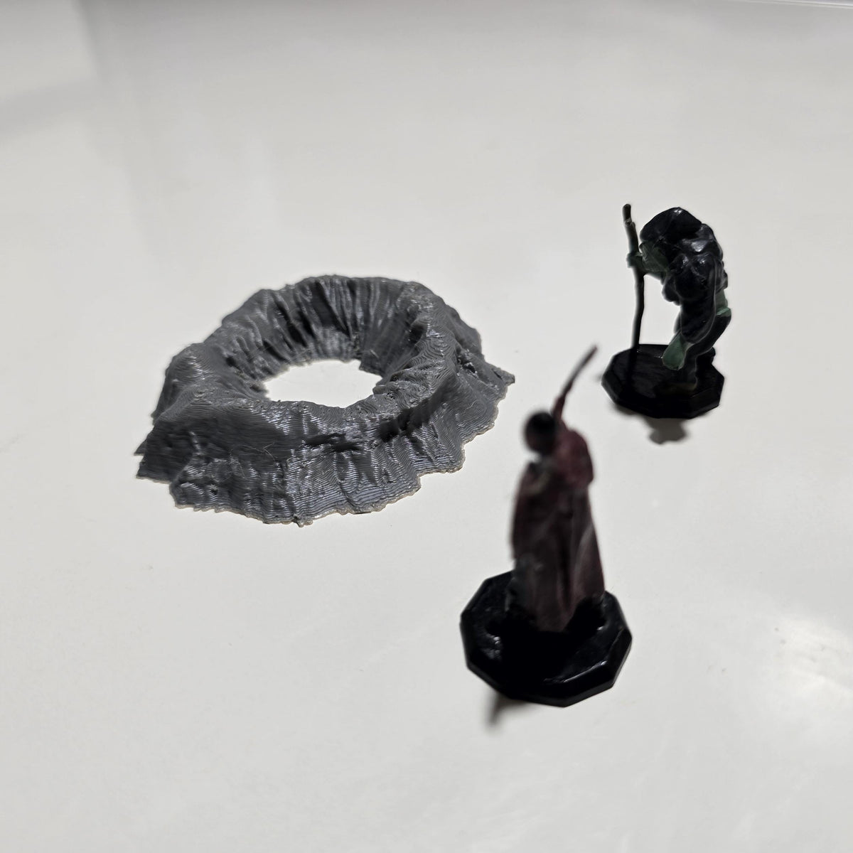 Sand Maw Sinkhole – 28mm Terrain Crater