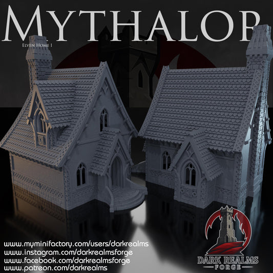 Elven Home 1 – 28mm Fantasy House from the Mythalor Collection