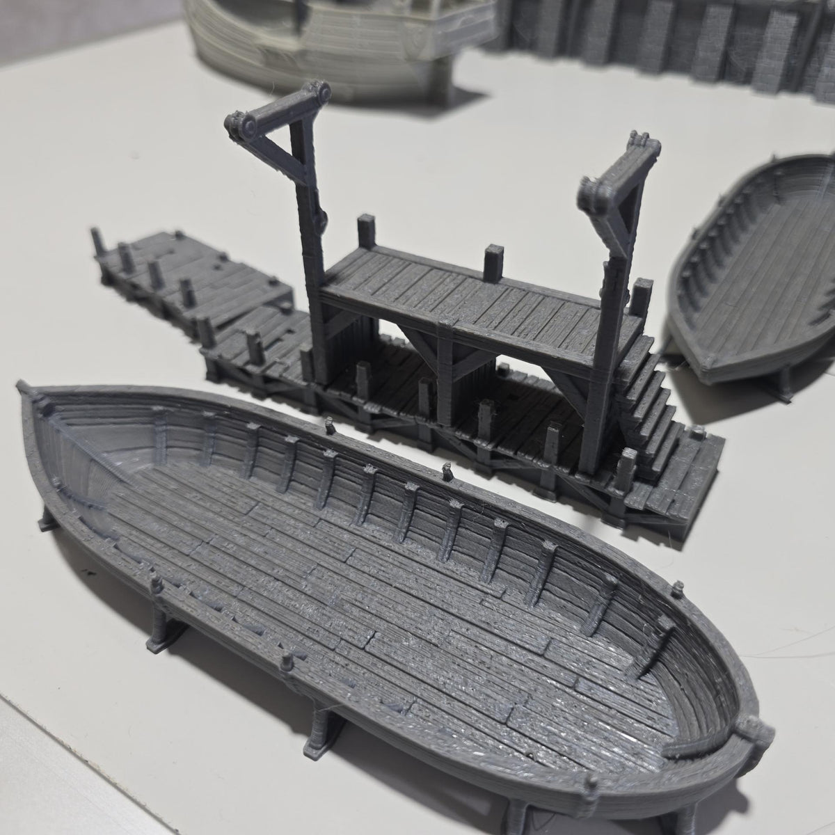 Quay Wall & Dock System 28mm Special Add Ons