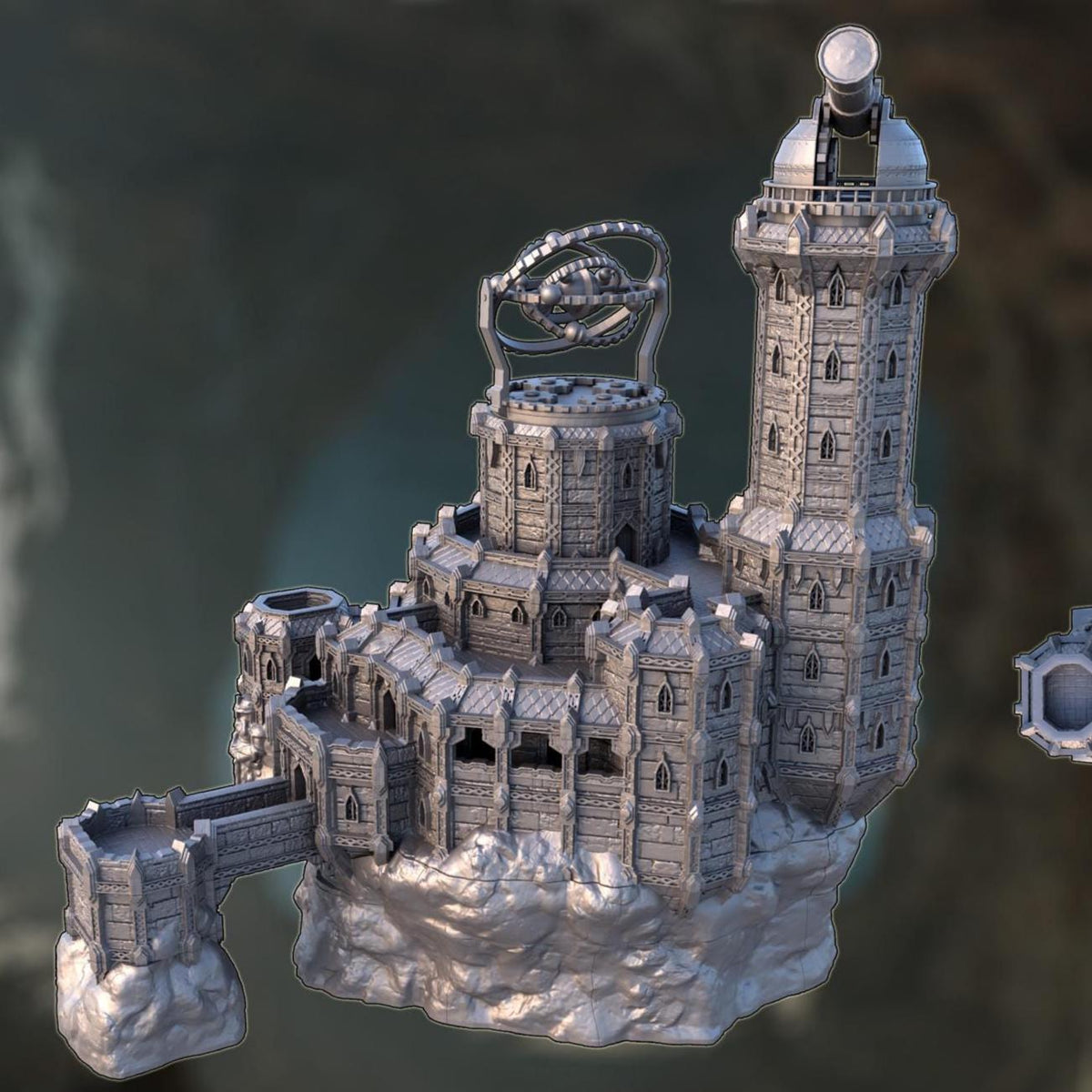 Old Dwarf Library – 28mm Megastructure (11 Levels)