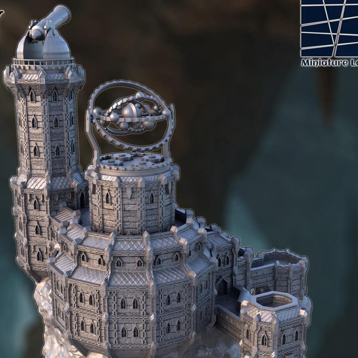 Old Dwarf Library – 28mm Megastructure (11 Levels)