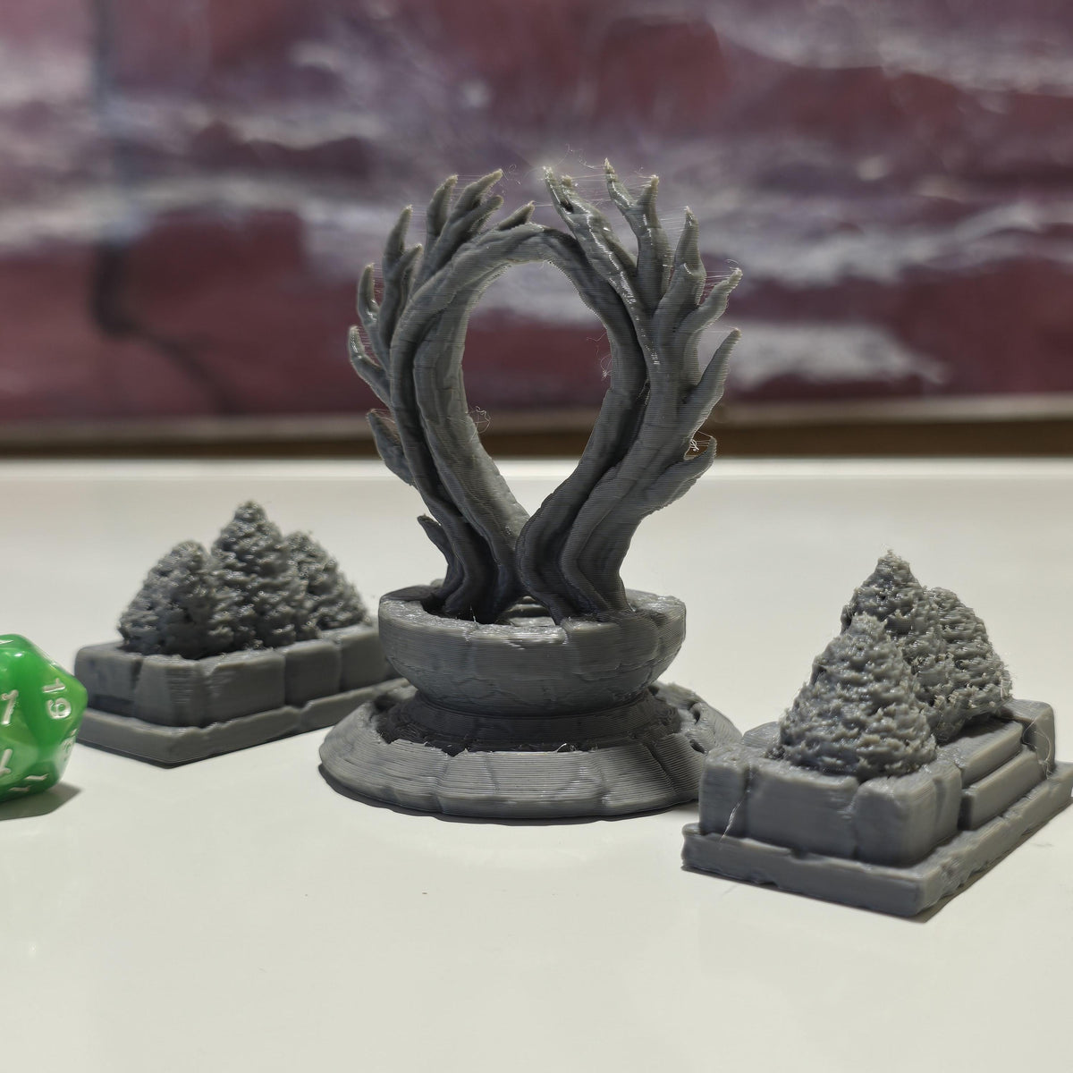Elderwood Shrine – 28mm Fantasy Courtyard Monument