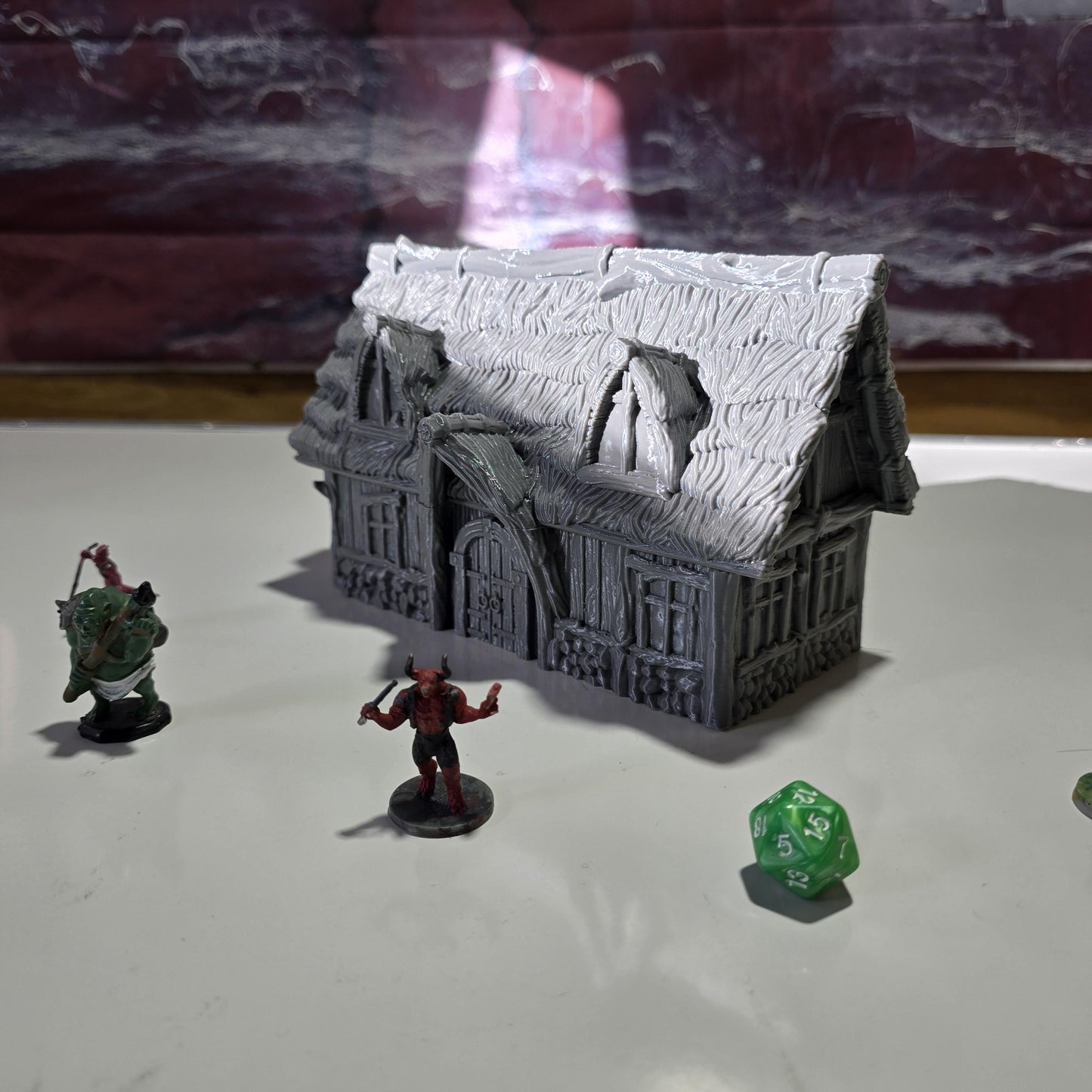 Viking Blacksmith Shop: Medieval Period Timber Building for Tabletop RPGs