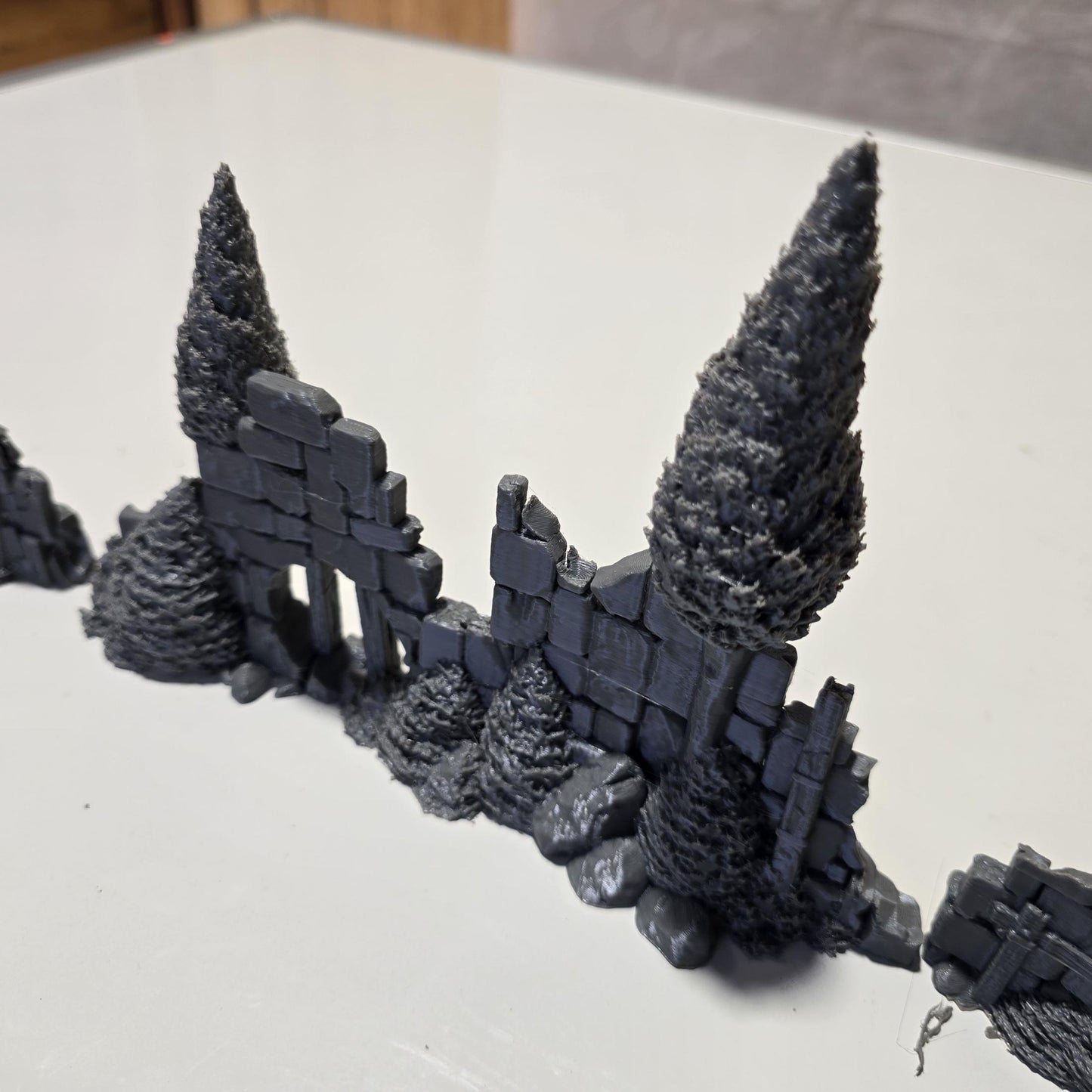 Forest Ruins Terrain Set: 28mm DnD Wargaming Scatter