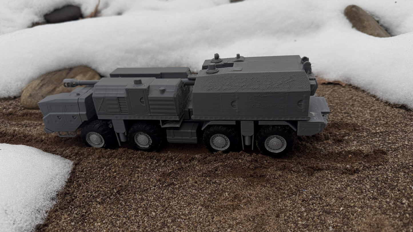 A-222 Berg, MAZ-543, 8x8, Coastal artillery system, truck, soviet Era, Russian, Post War, cold war, tabletop gaming, tabletop terrain