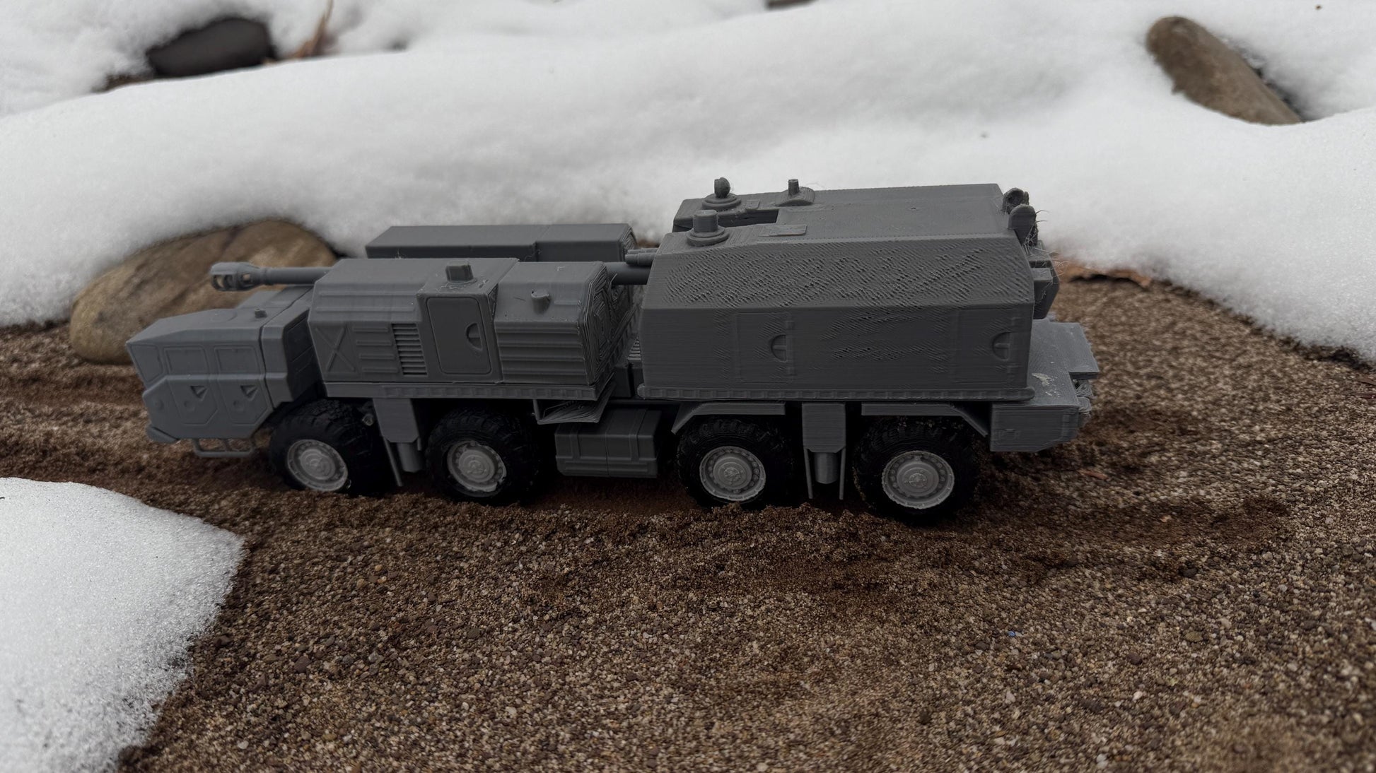 A-222 Berg, MAZ-543, 8x8, Coastal artillery system, truck, soviet Era, Russian, Post War, cold war, tabletop gaming, tabletop terrain