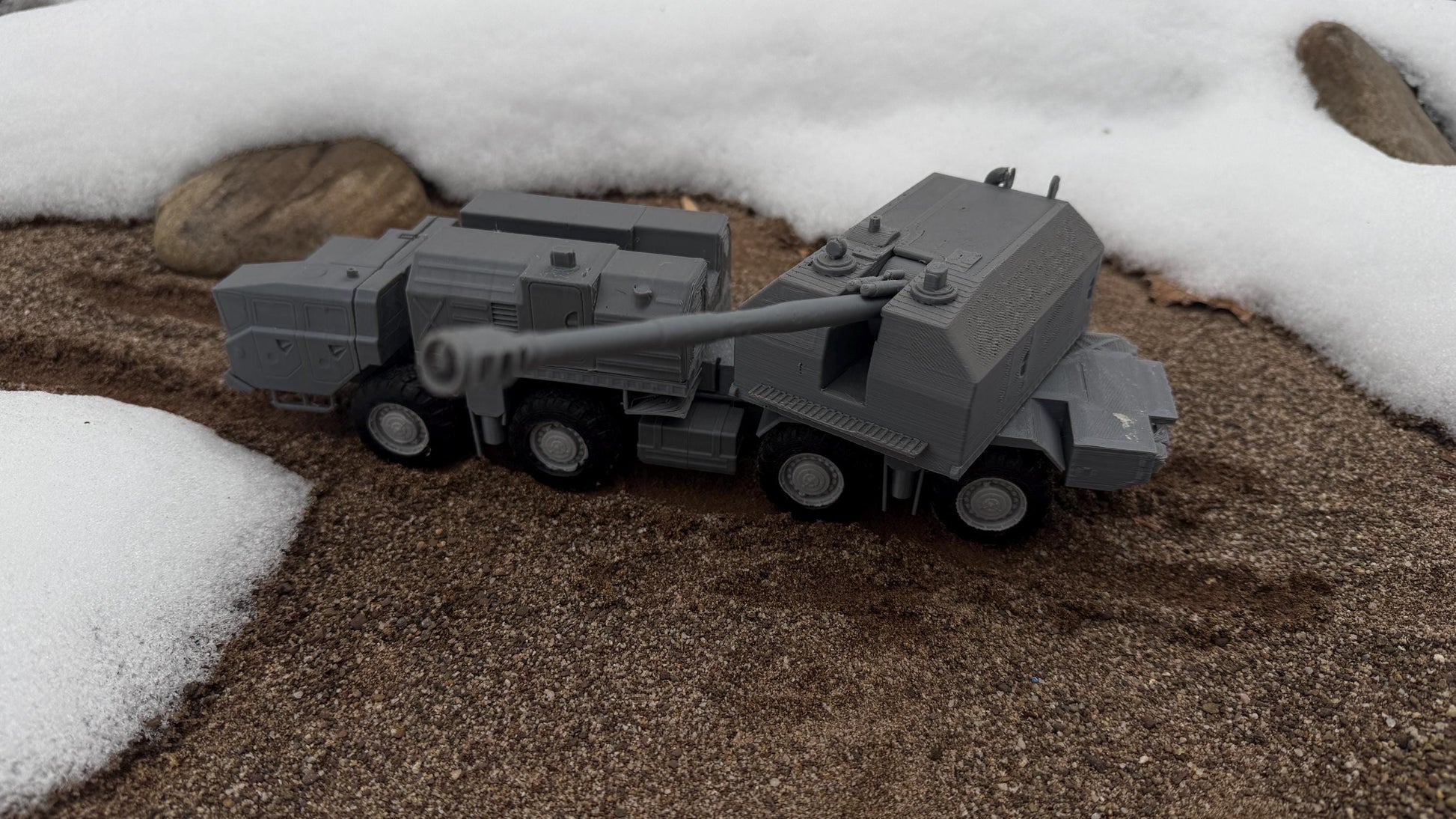 A-222 Berg, MAZ-543, 8x8, Coastal artillery system, truck, soviet Era, Russian, Post War, cold war, tabletop gaming, tabletop terrain