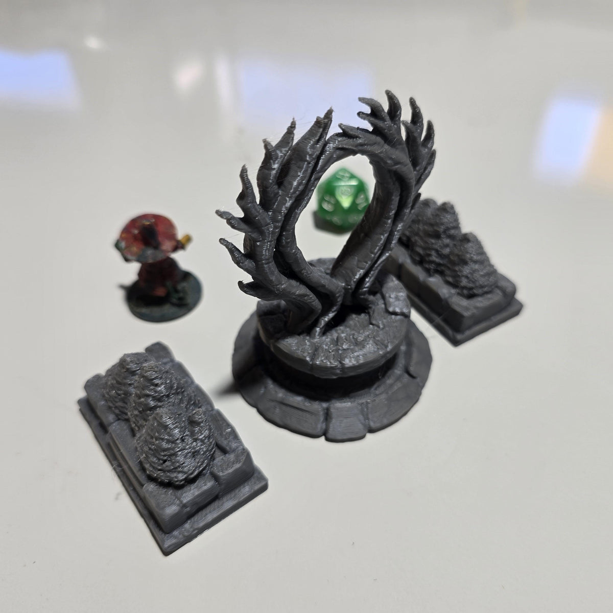 Elderwood Shrine – 28mm Fantasy Courtyard Monument
