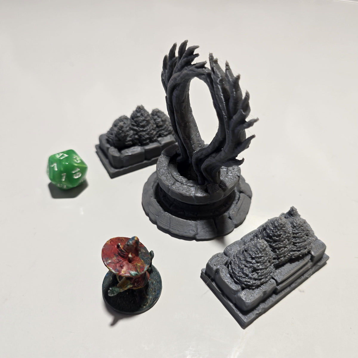 Elderwood Shrine – 28mm Fantasy Courtyard Monument