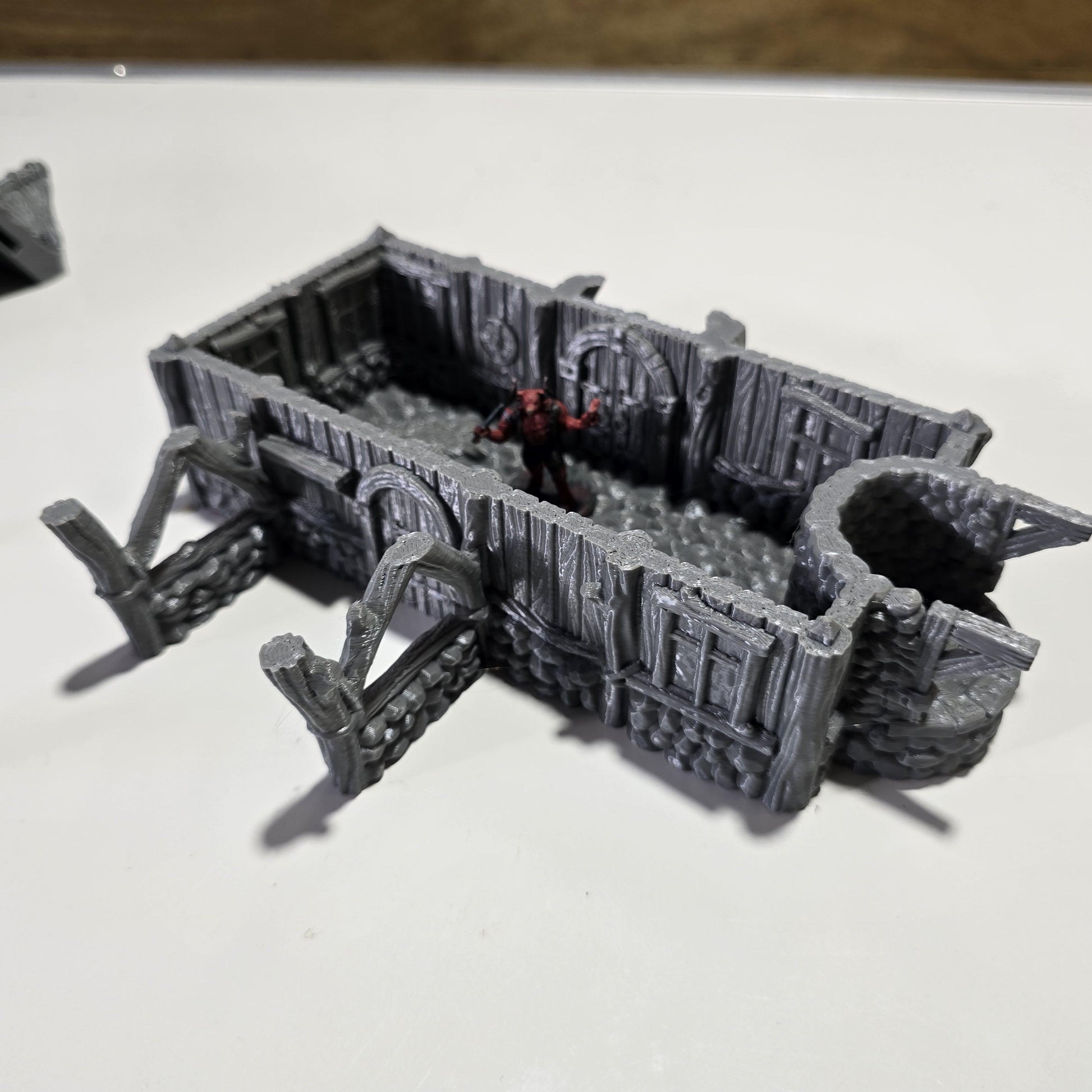 Viking Blacksmith Shop: Medieval Period Timber Building for Tabletop RPGs