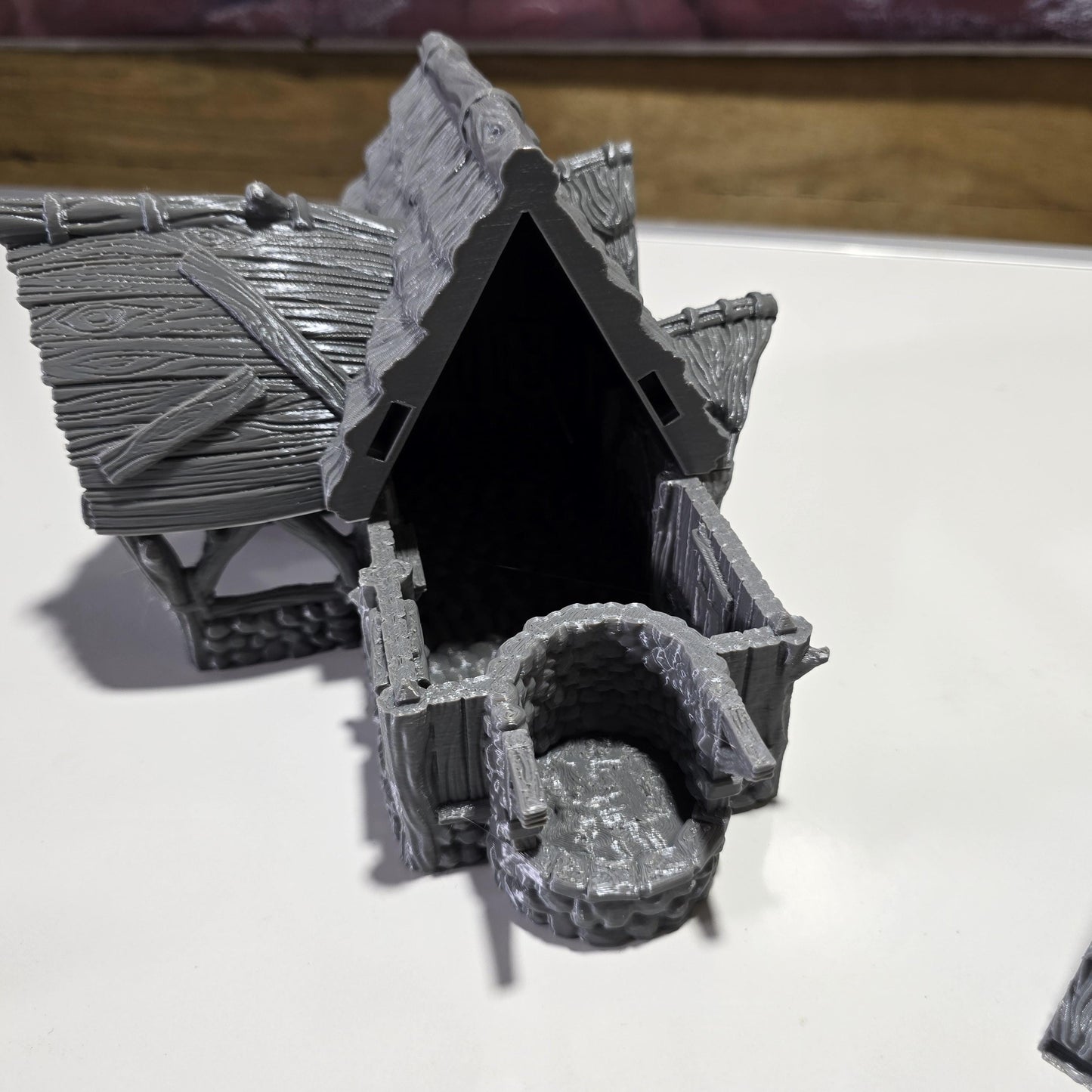 Viking Blacksmith Shop: Medieval Period Timber Building for Tabletop RPGs