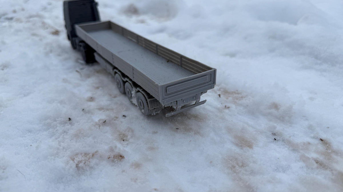 KAMAZ Flatbed truck, Kamaz, Truck, Russian, Post War, cold war, tabletop gaming, tabletop terrain