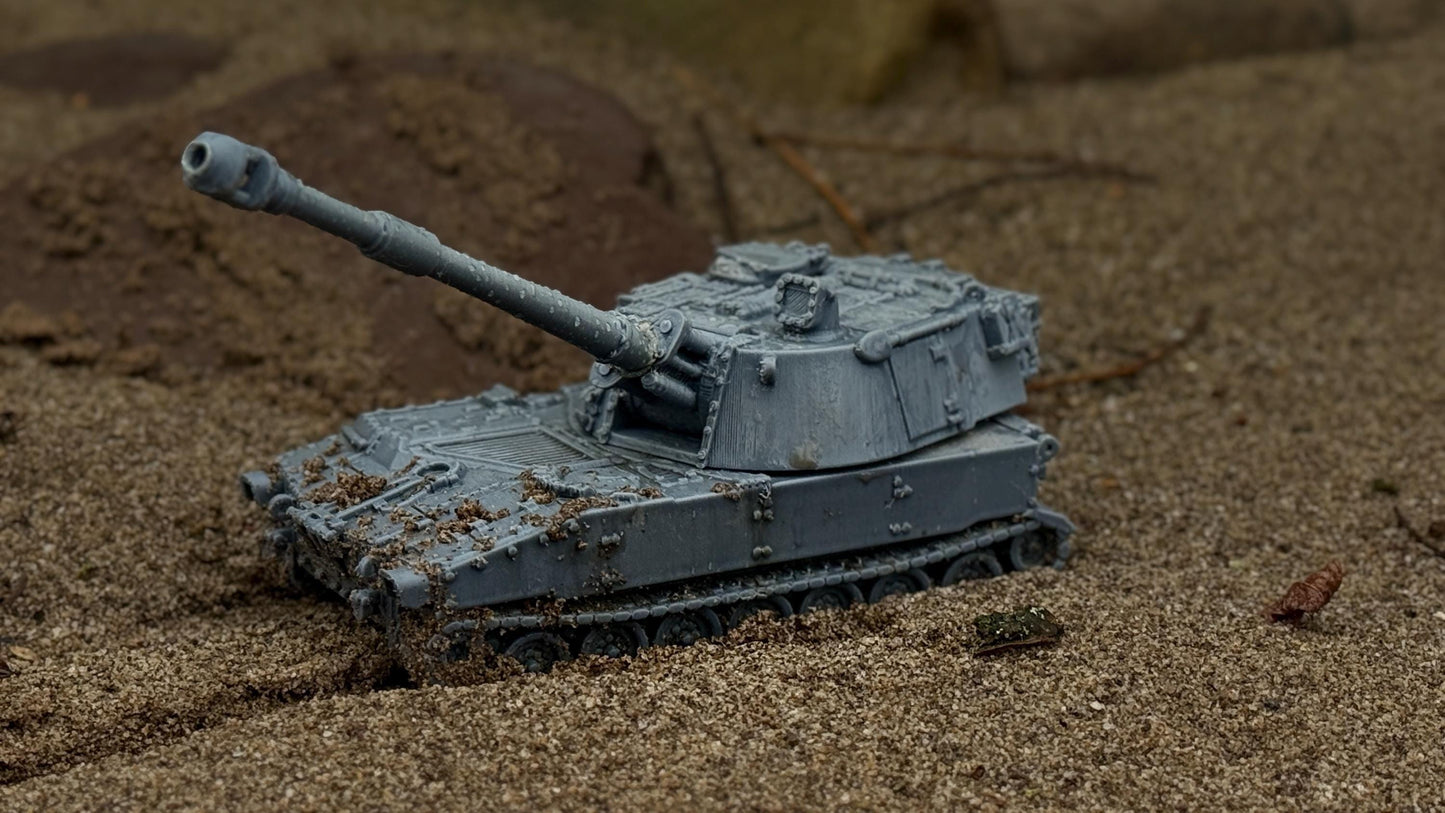 M109a2 Paladin, Modern warfare, artillery, Tabletop terrain, WW2, Modern tank,