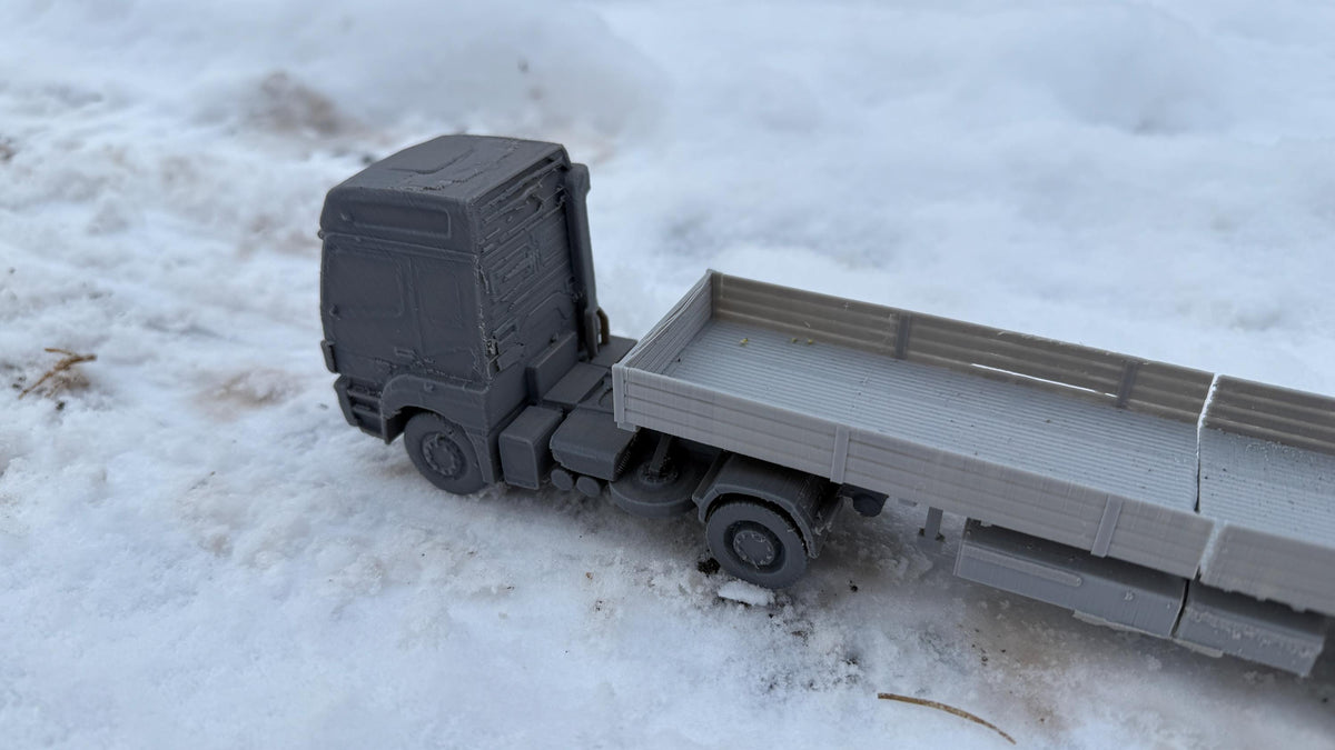 KAMAZ Flatbed truck, Kamaz, Truck, Russian, Post War, cold war, tabletop gaming, tabletop terrain