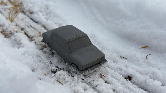 Lada VAZ-2101, car, Modern warfare, Tabletop terrain, WW2, Modern tank,
