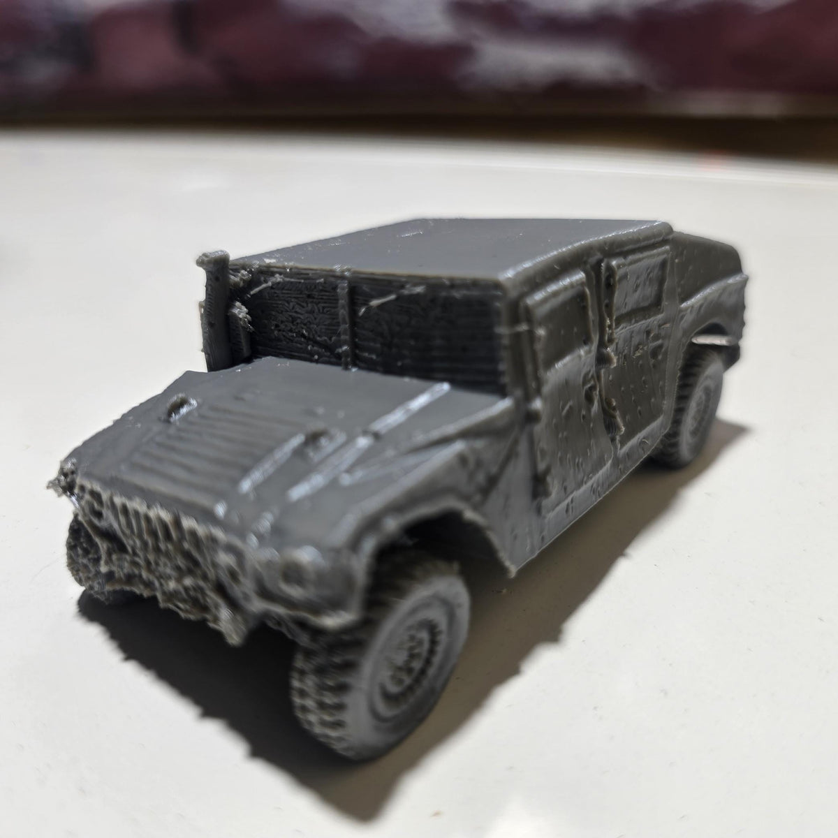 Destroyed Armored Humvee: (HMMWV) Modern Military Vehicle, Model Railroading, and Wargaming