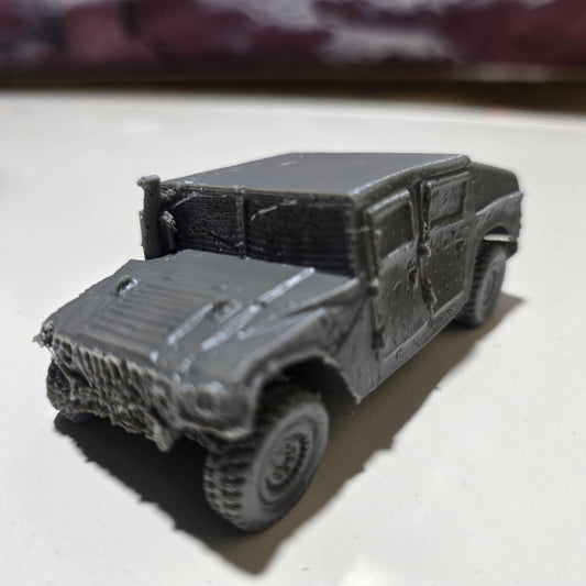 Destroyed Armored Humvee: (HMMWV) Modern Military Vehicle, Model Railroading, and Wargaming