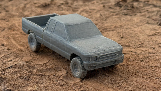 Japanese style 90s pickup, car, Modern warfare, Tabletop terrain, cold wa, Modern vehicle,