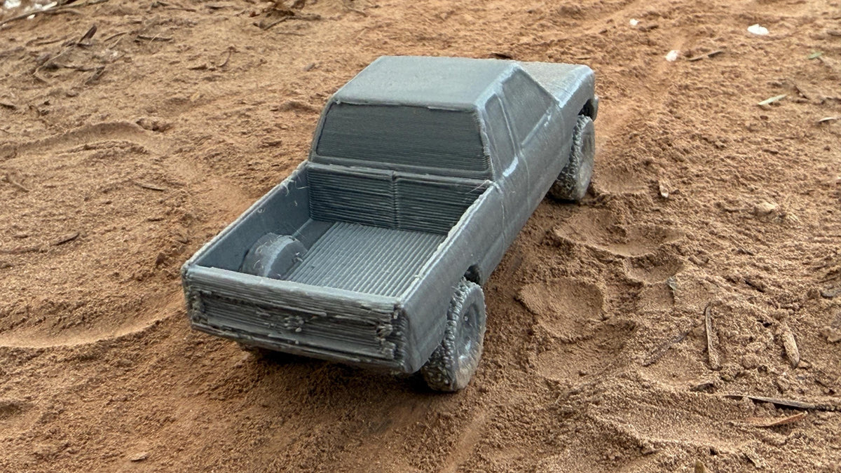 Japanese style 90s pickup, car, Modern warfare, Tabletop terrain, cold wa, Modern vehicle,