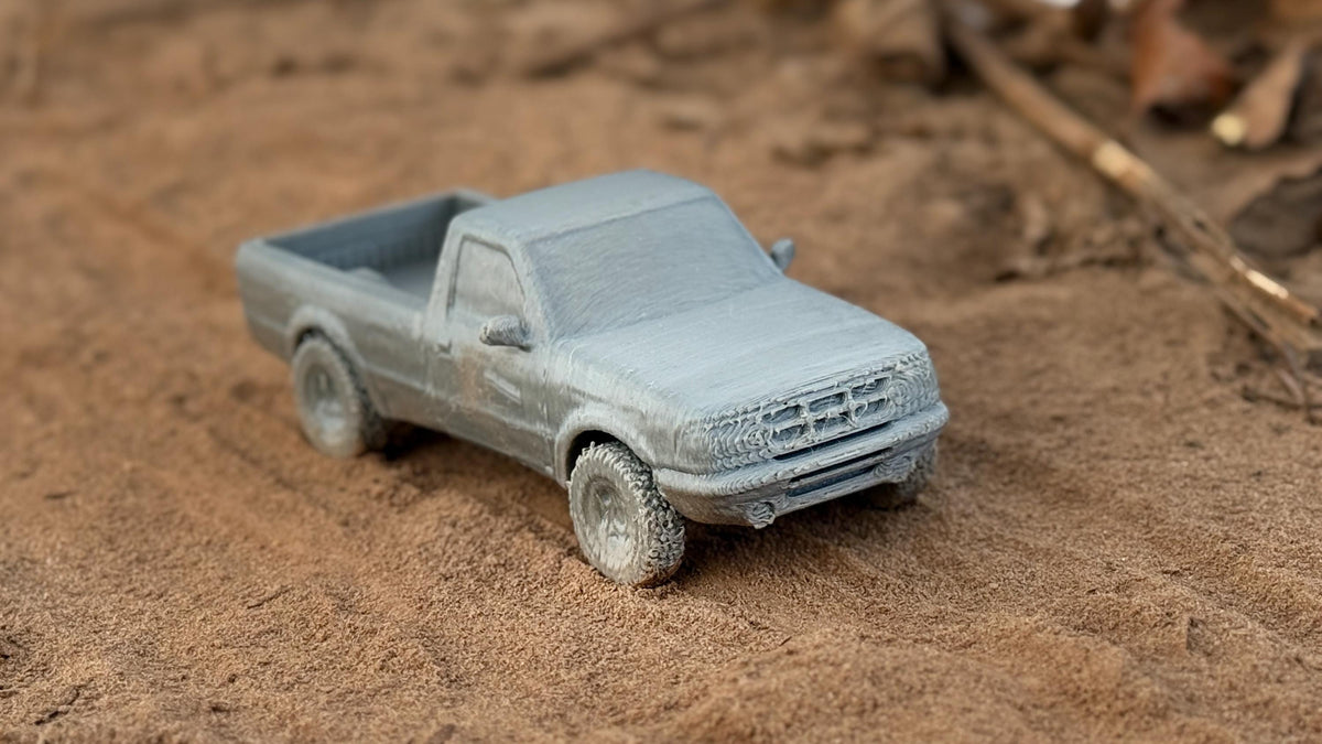 ford style 90s pickup, car, Modern warfare, Tabletop terrain, WW2, Modern tank,