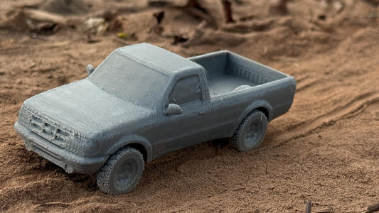 ford style 90s pickup, car, Modern warfare, Tabletop terrain, WW2, Modern tank,