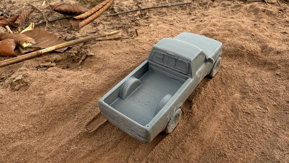 ford style 90s pickup, car, Modern warfare, Tabletop terrain, WW2, Modern tank,