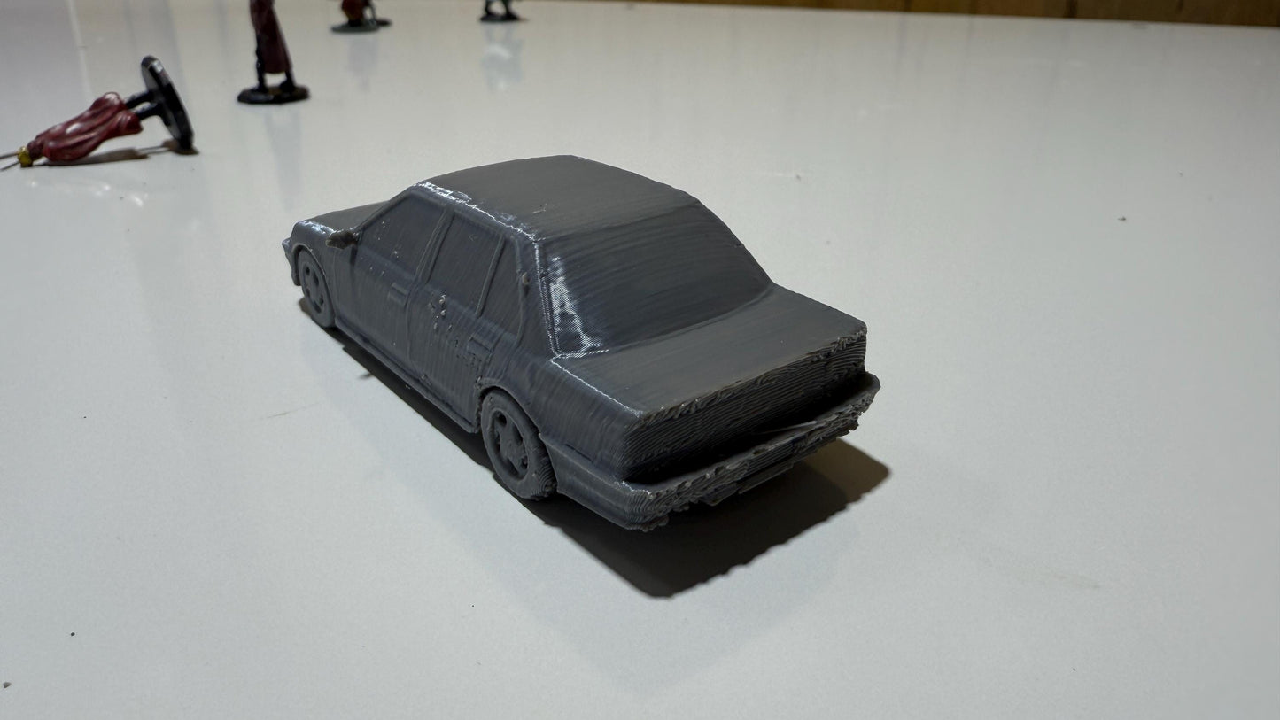 Civic 1999 style sedan, car, Modern warfare, Tabletop terrain, WW2, Modern tank,