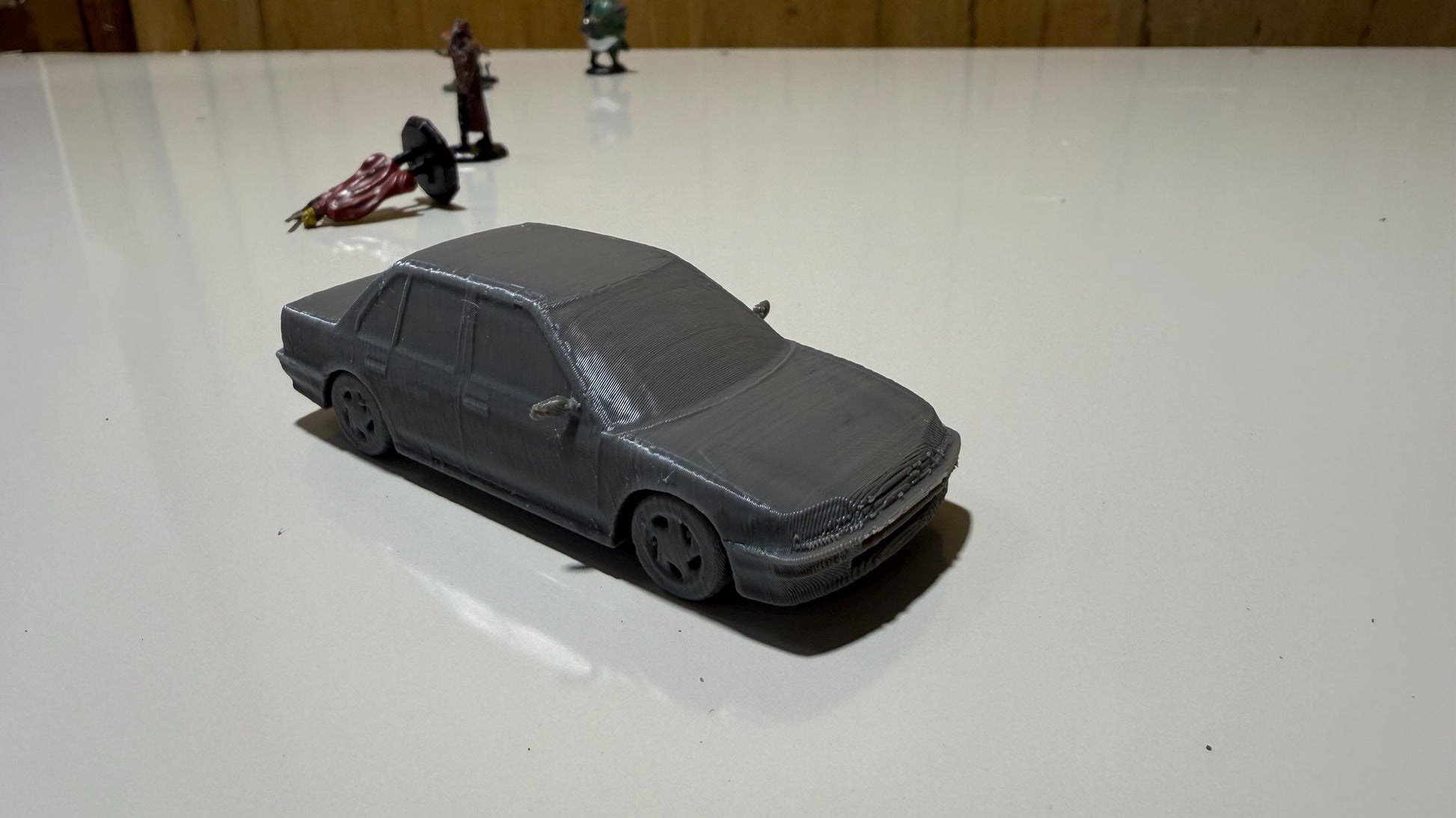 Civic 1999 style sedan, car, Modern warfare, Tabletop terrain, WW2, Modern tank,