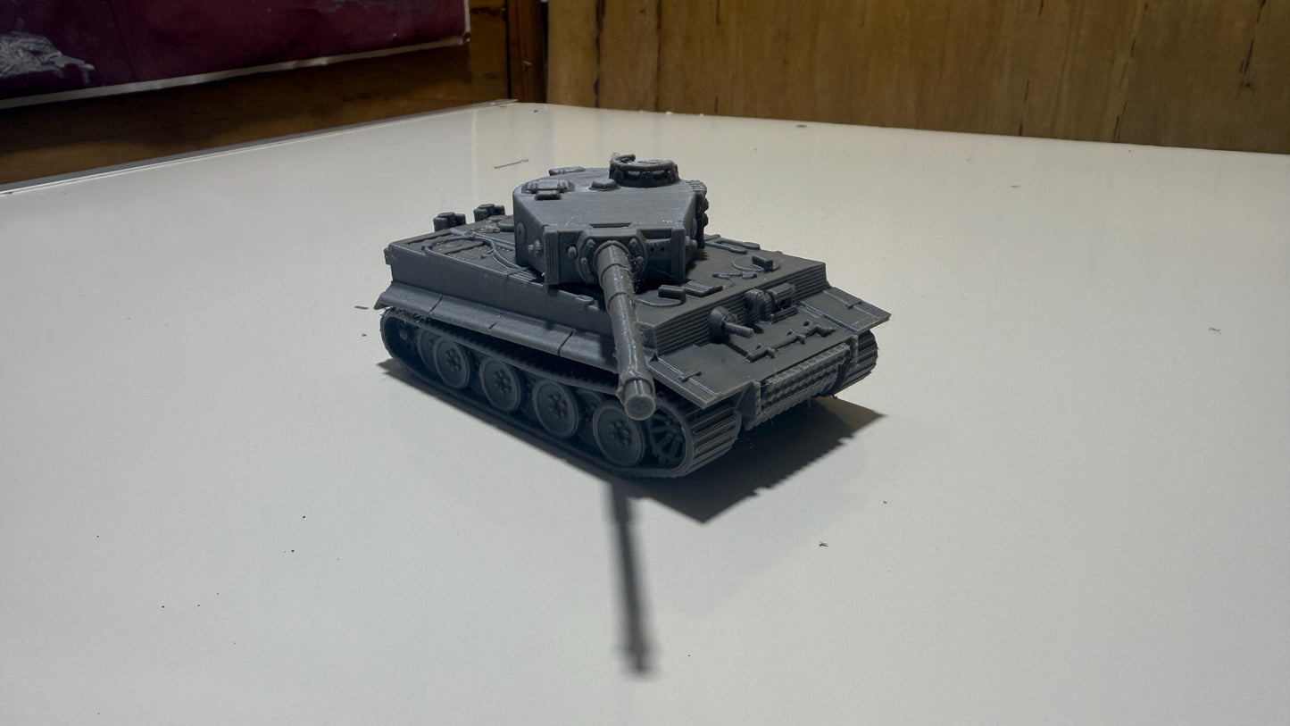 Tiger 1, Tabletop Wargaming - Modern Warfare Tank Model