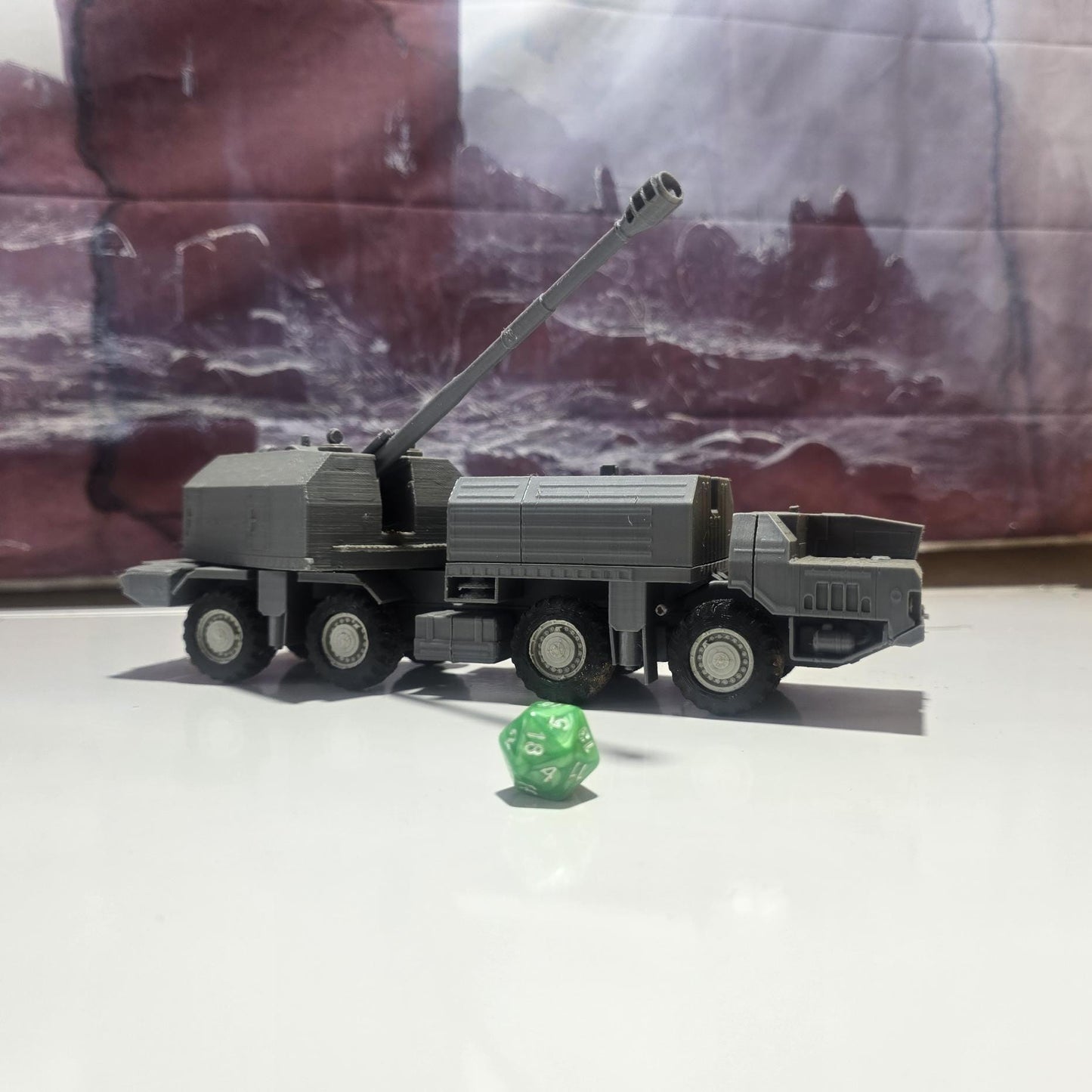 A-222 Berg, MAZ-543, 8x8, Coastal artillery system, truck, soviet Era, Russian, Post War, cold war, tabletop gaming, tabletop terrain