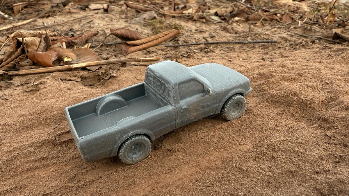 ford style 90s pickup, car, Modern warfare, Tabletop terrain, WW2, Modern tank,
