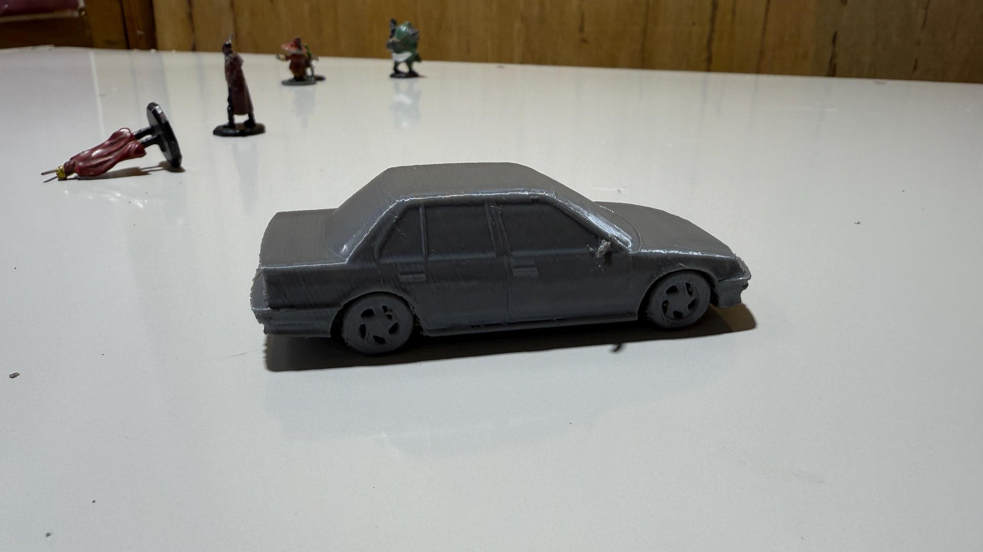 Civic 1999 style sedan, car, Modern warfare, Tabletop terrain, WW2, Modern tank,