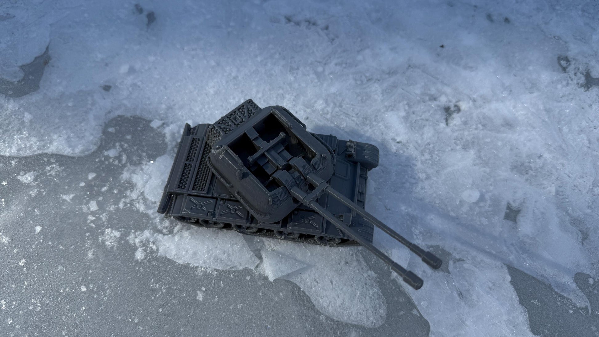 ZSU-57, Soviet union, cold war tank, cold war, tank, Russian, Tabletop terrain, tabletop gaming,