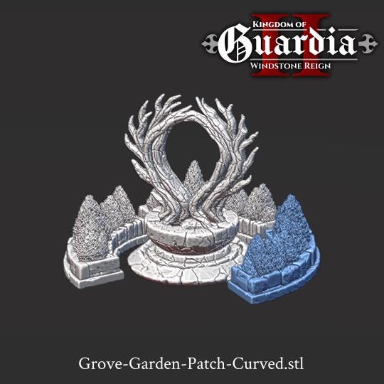 Elderwood Shrine – 28mm Fantasy Courtyard Monument