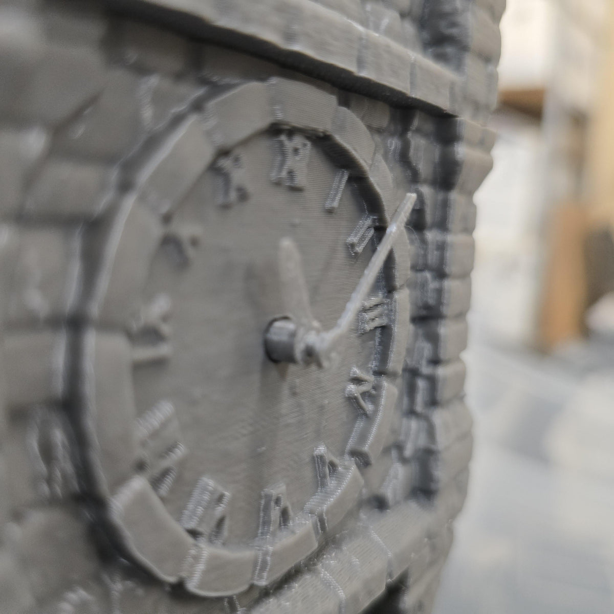 Imperial ClockTower – 28mm City Tower, 3D Printed Unpainted PLA