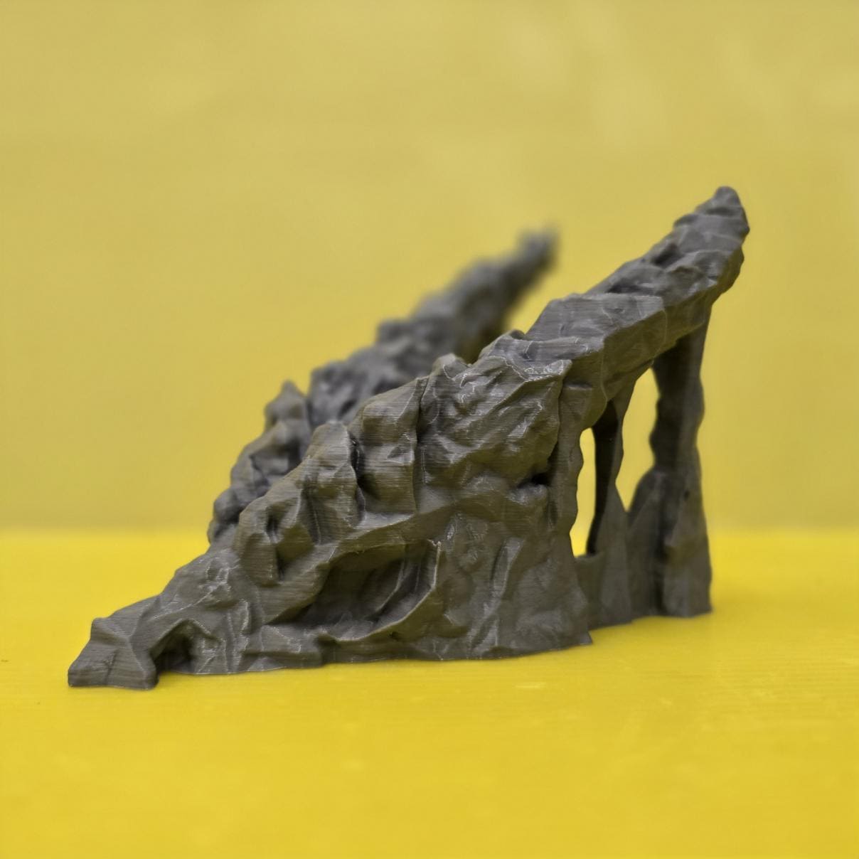 28mm Dragon Skull Cave Entrance – 3D Printed Unpainted PLA Terrain