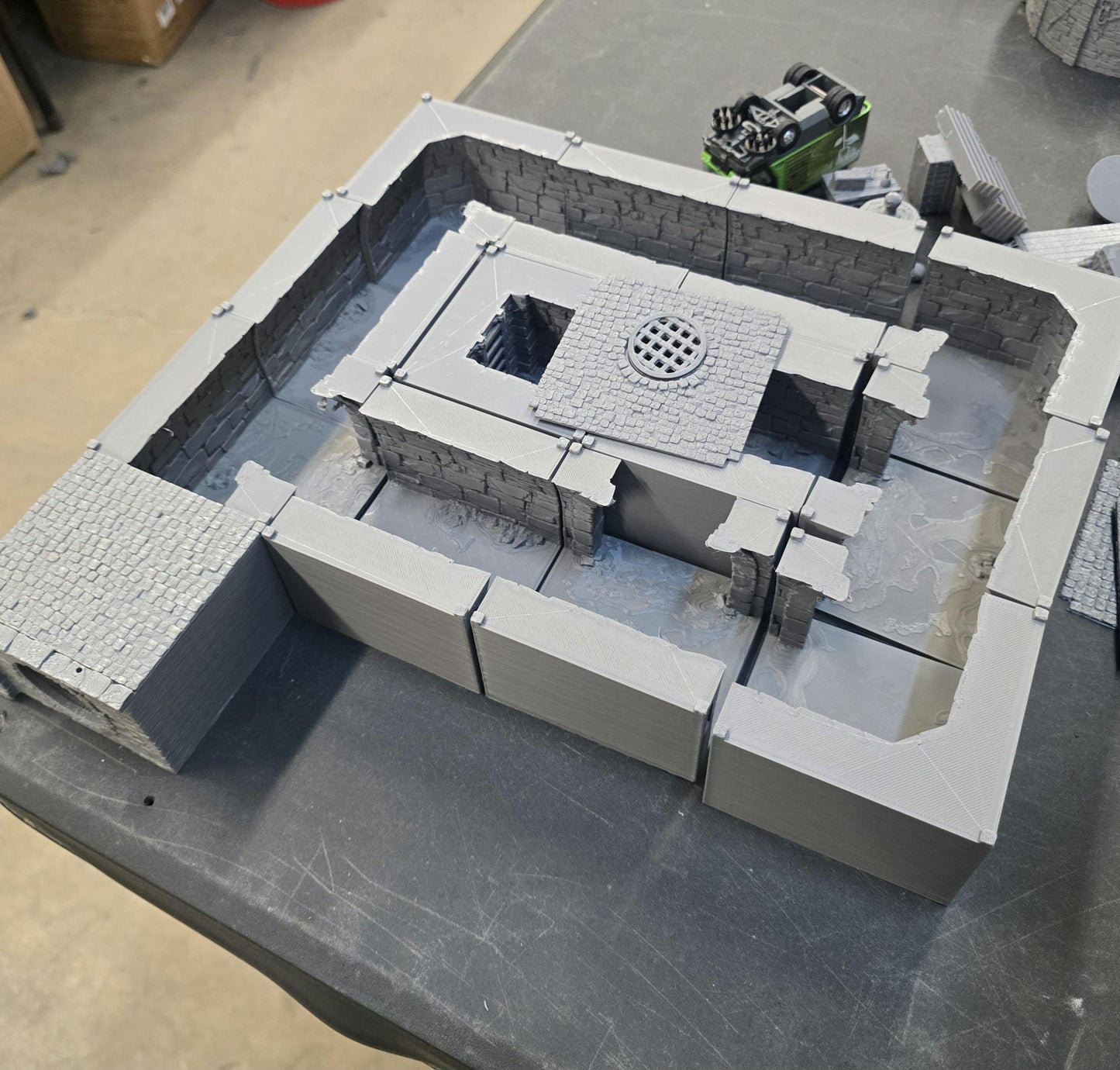 Sewer System Set, City of Ancrabourg for DnD, Pathfinder, and Wargaming