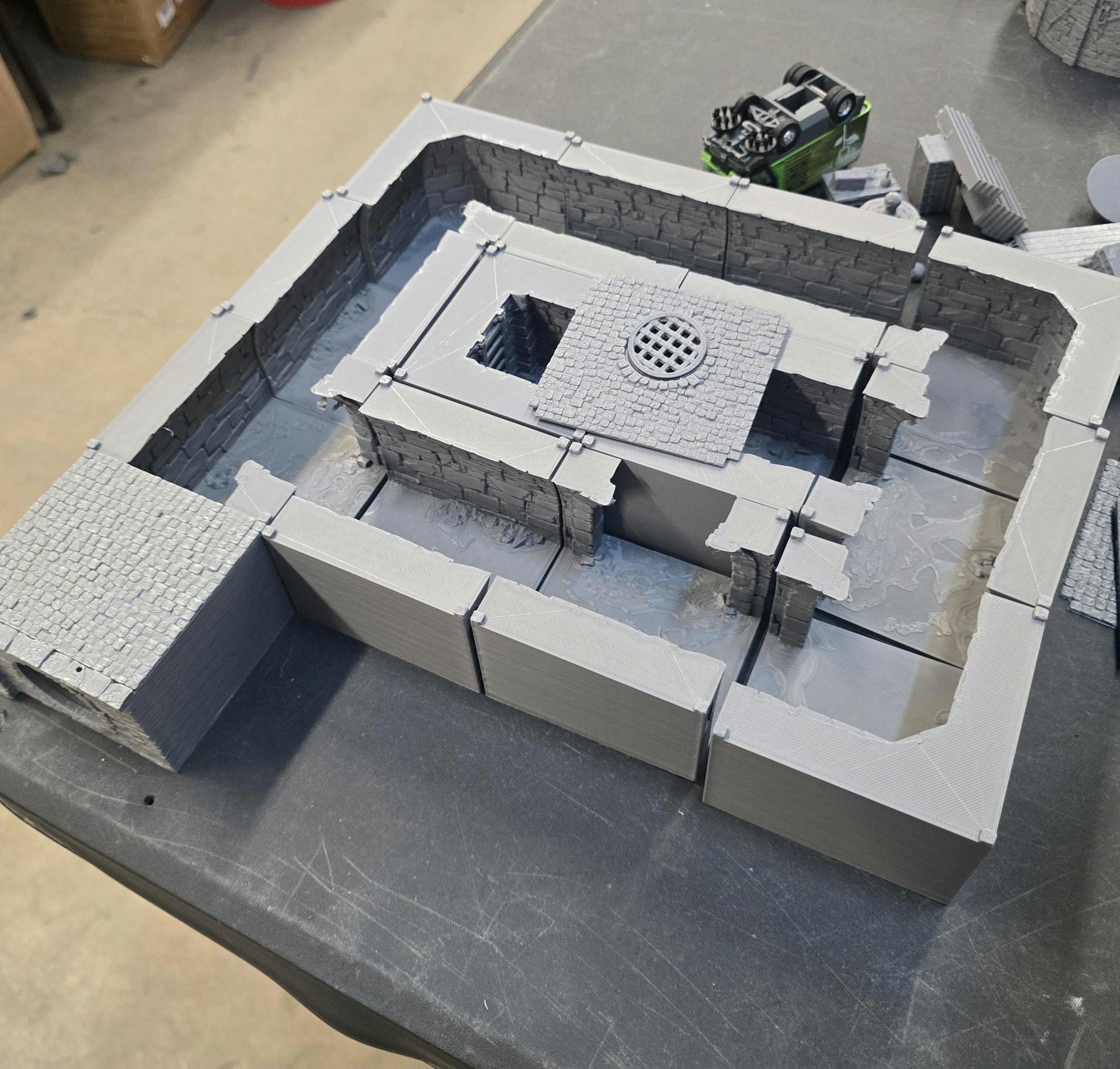 Sewer System Set, City of Ancrabourg for DnD, Pathfinder, and Wargaming
