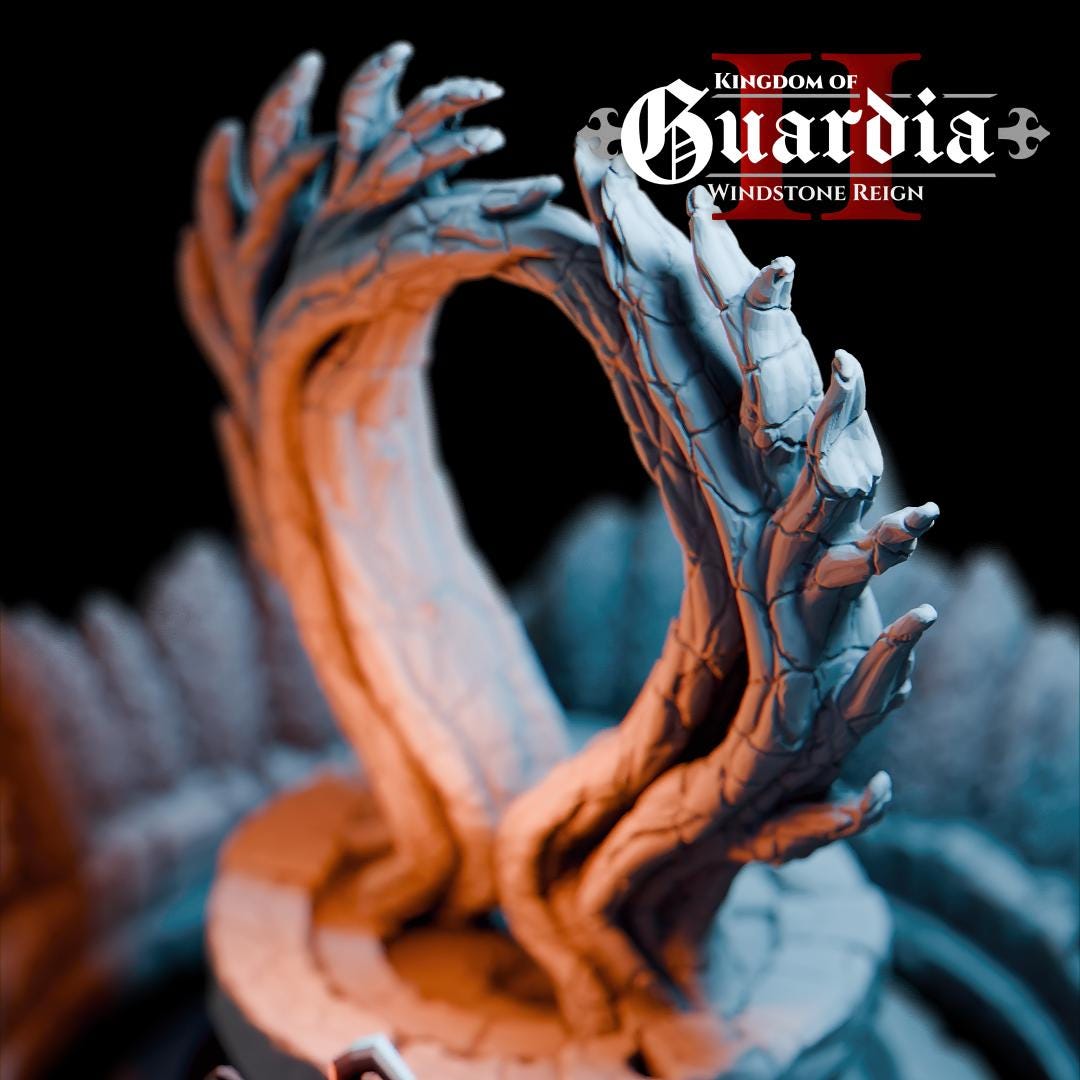 Elderwood Shrine – 28mm Fantasy Courtyard Monument