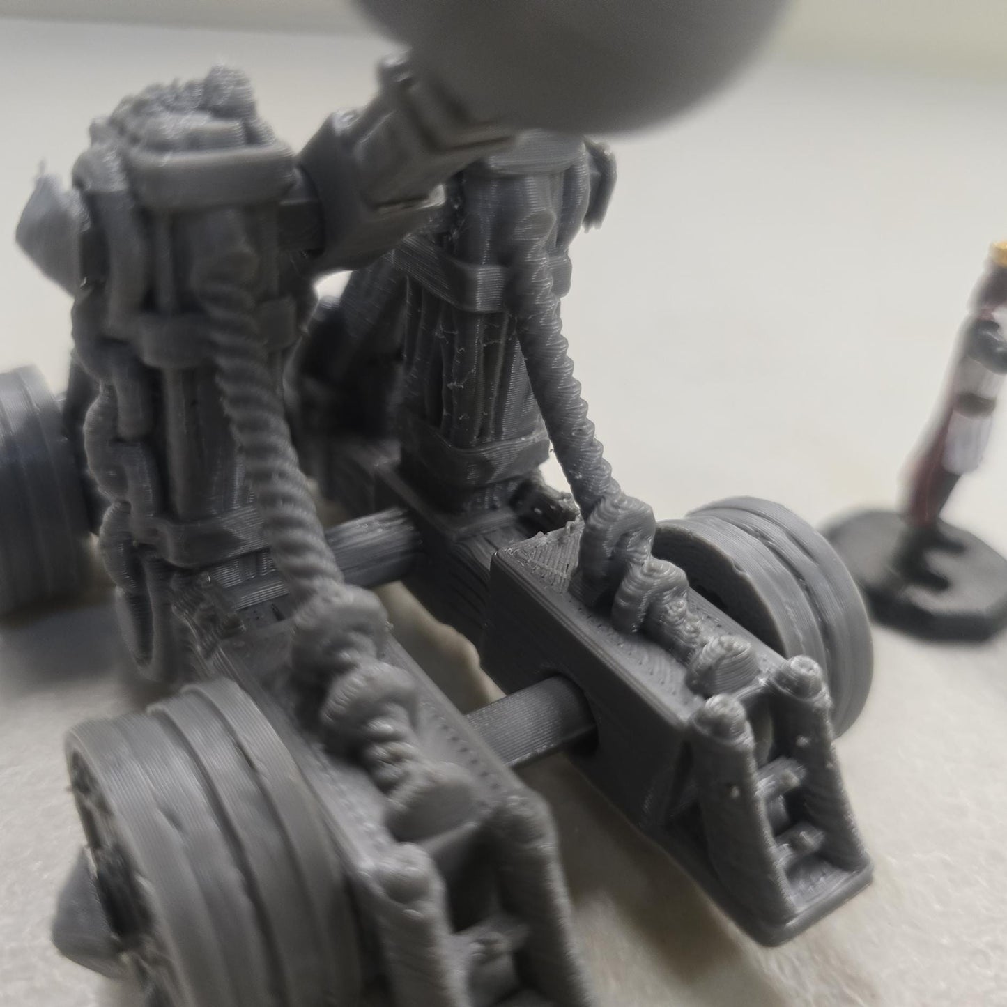Guardia Kingdom Catapult – 28mm 3D Printed Unpainted PLA Siege Engine Terrain