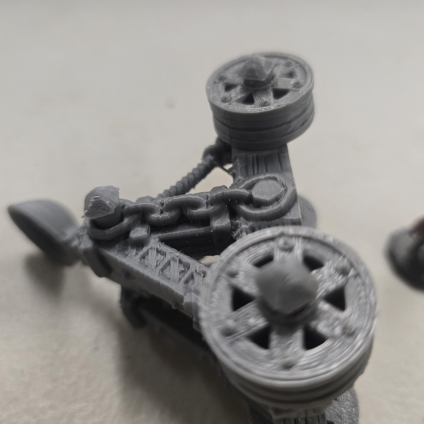 Guardia Kingdom Catapult – 28mm 3D Printed Unpainted PLA Siege Engine Terrain