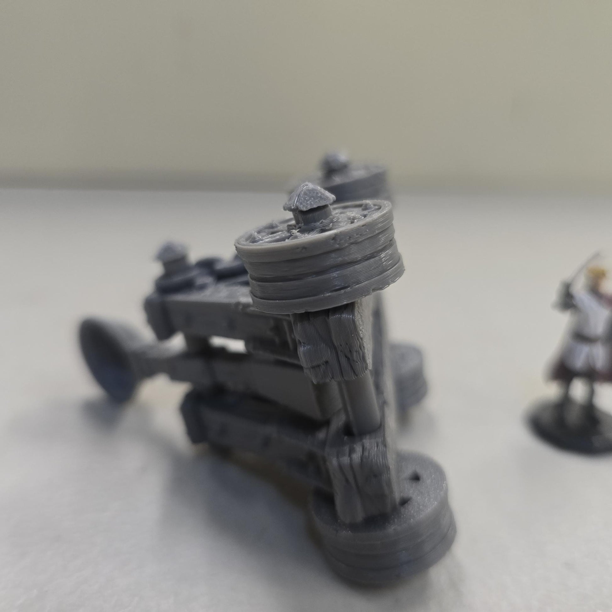 Guardia Kingdom Catapult – 28mm 3D Printed Unpainted PLA Siege Engine Terrain