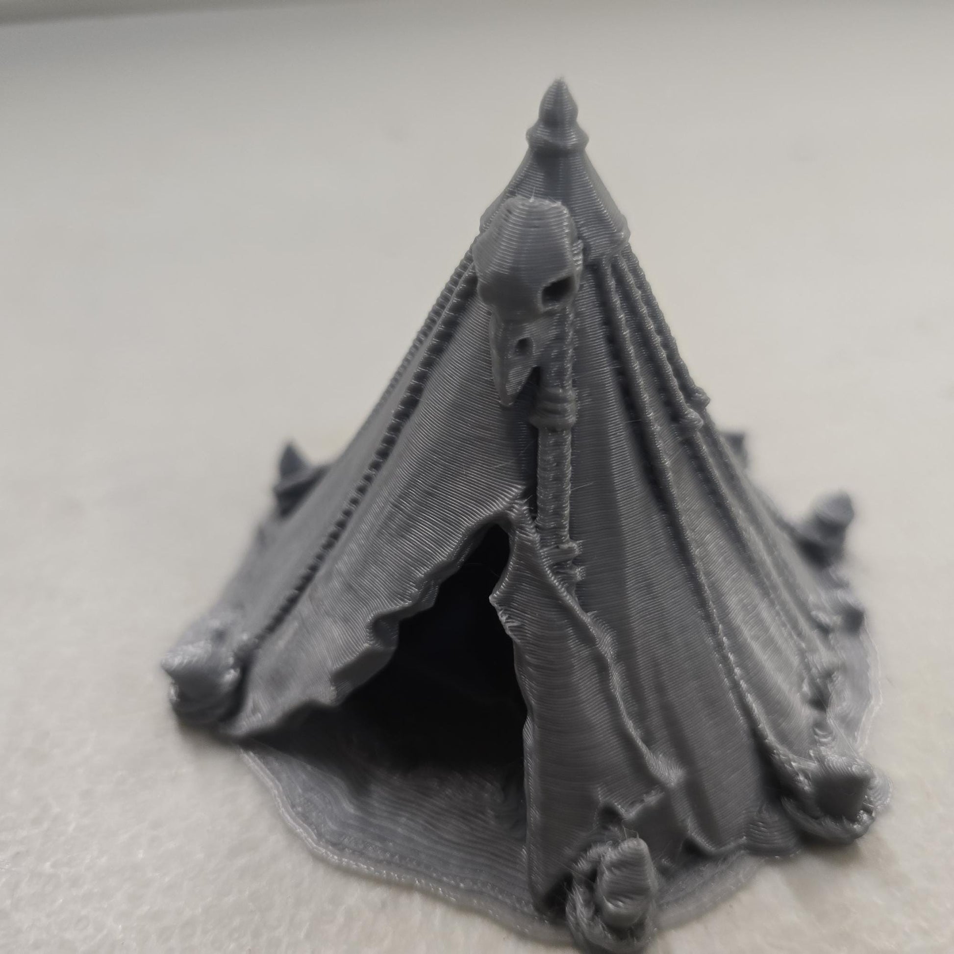 Guardia Forest Campsite – 28mm 3D Printed Unpainted PLA Modular Camp Terrain for Tabletop RPGs & Wargaming