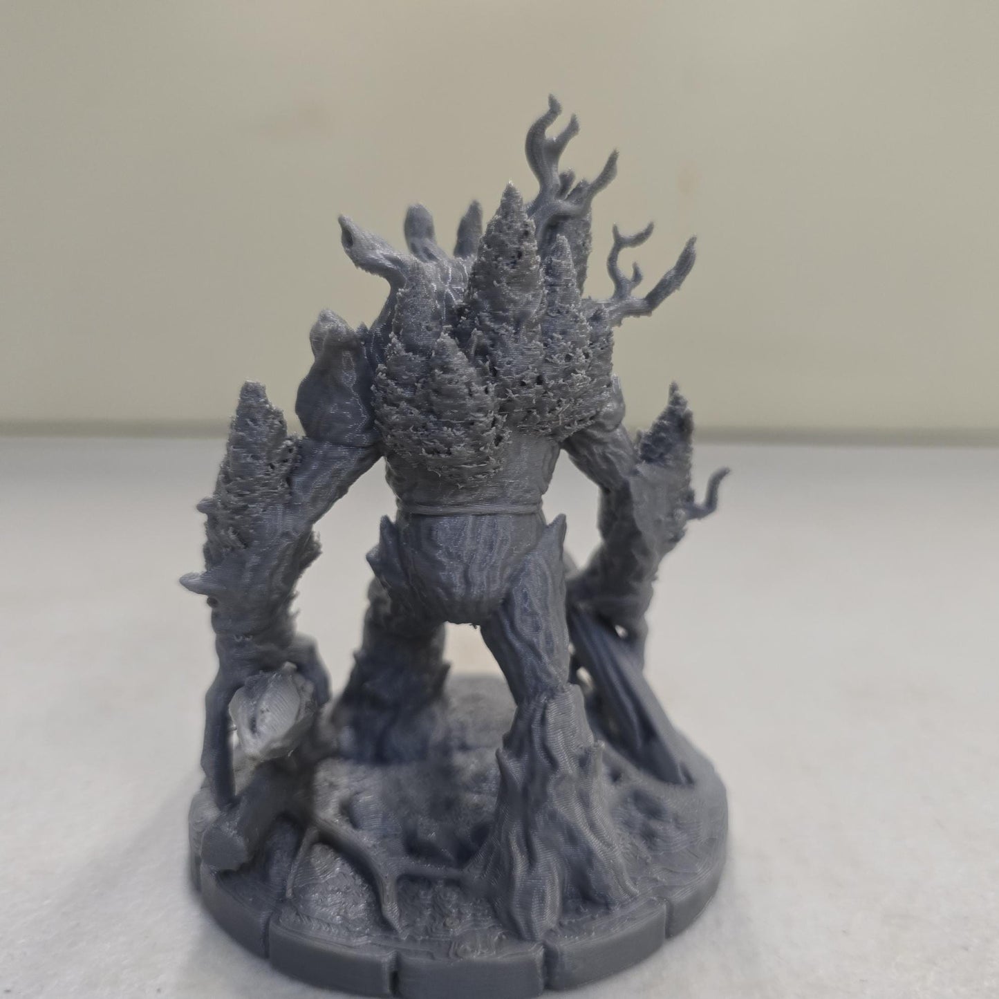 Ironwood the Old, High Warden of the Guardia Forest – 28mm Unpainted PLA Miniature for Tabletop RPGs