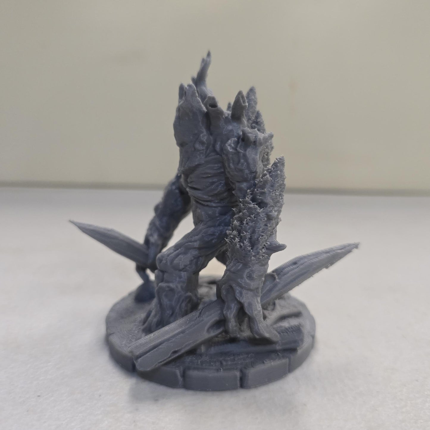 Ironwood the Old, High Warden of the Guardia Forest – 28mm Unpainted PLA Miniature for Tabletop RPGs