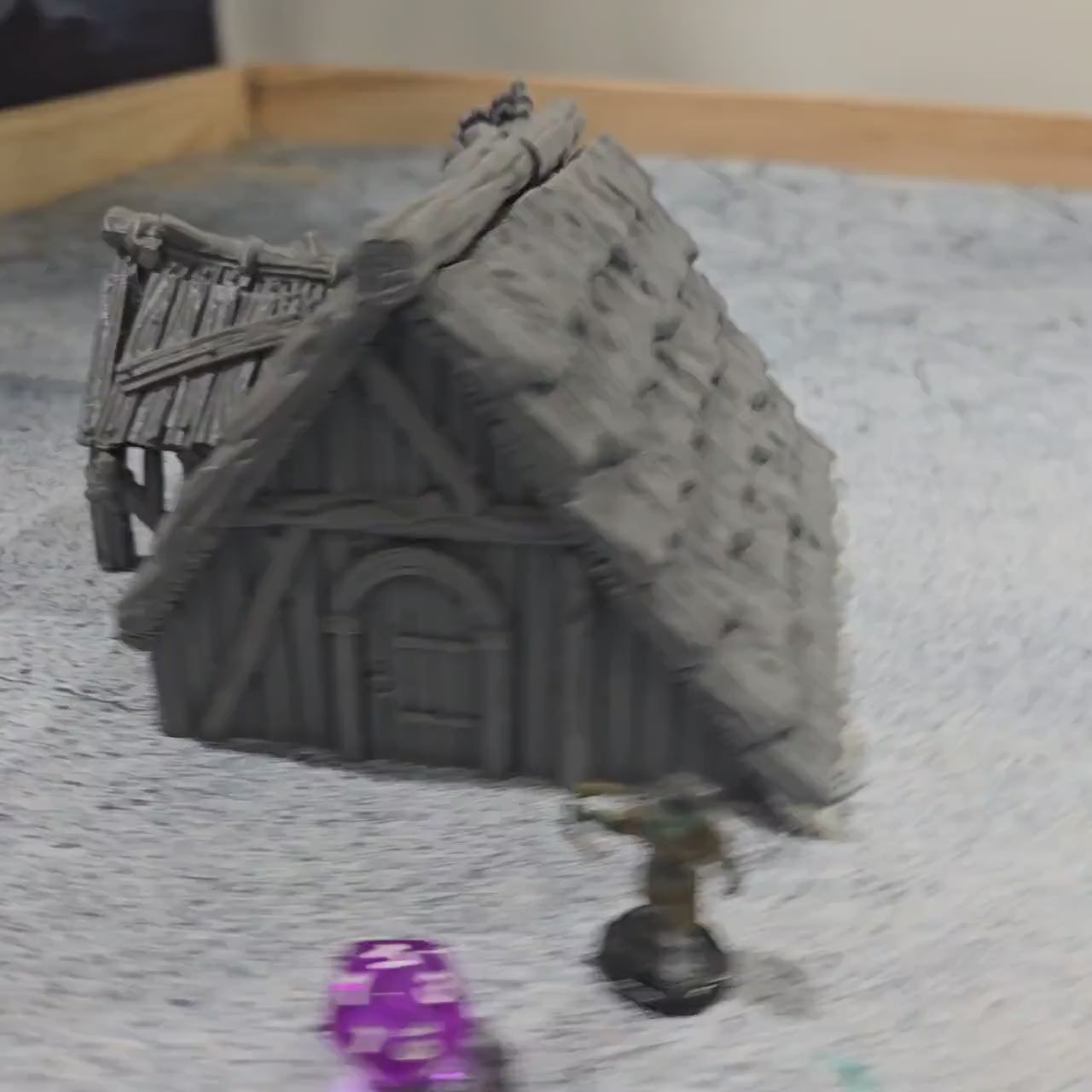 Viking Common House 1: Early Medieval Period Residential Dwelling for Tabletop Role-Playing Games