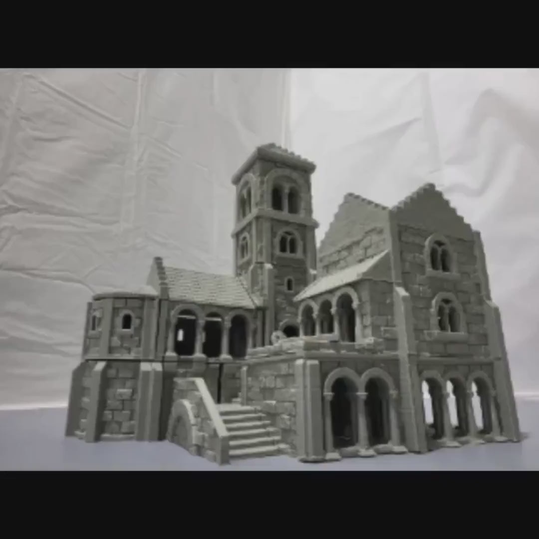 Arkenfel City Building 6 - Dark realms - 28mm Terrain -   - Dungeons and Dragons - 28mm Terrain -   terrain