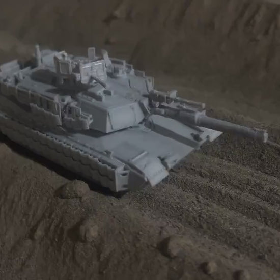 M1A2 Tusk II, Modern warfare, Tabletop terrain, WW2, Modern tank,