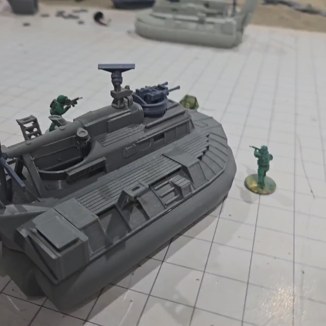 Patrol Air Cushion Vehicle, Hovercraft, PACV, Wargaming, Tank, modern warfar, call of duty, black ops, 28mm scale
